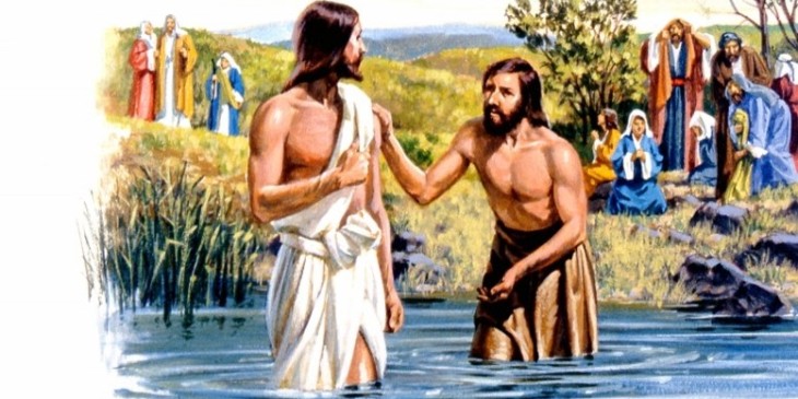 John the Baptist Baptizes Jesus