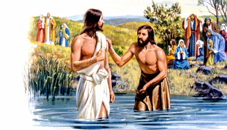 John the Baptist Baptizes Jesus